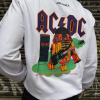 AC DC Designed Oversized Sweatshirt