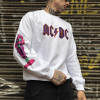 AC DC Designed Oversized Sweatshirt