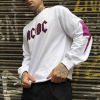 AC DC Designed Oversized Sweatshirt