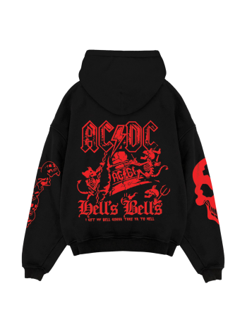 ACDC Designed Oversized Hoodie