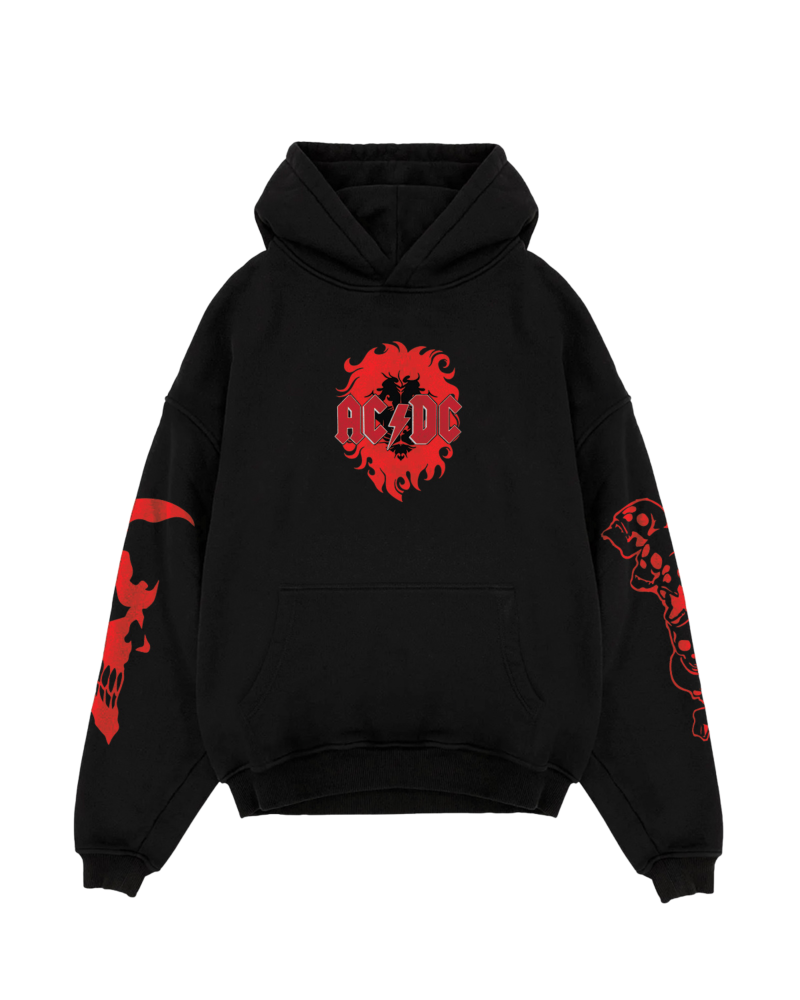 ACDC Designed Oversized Hoodie