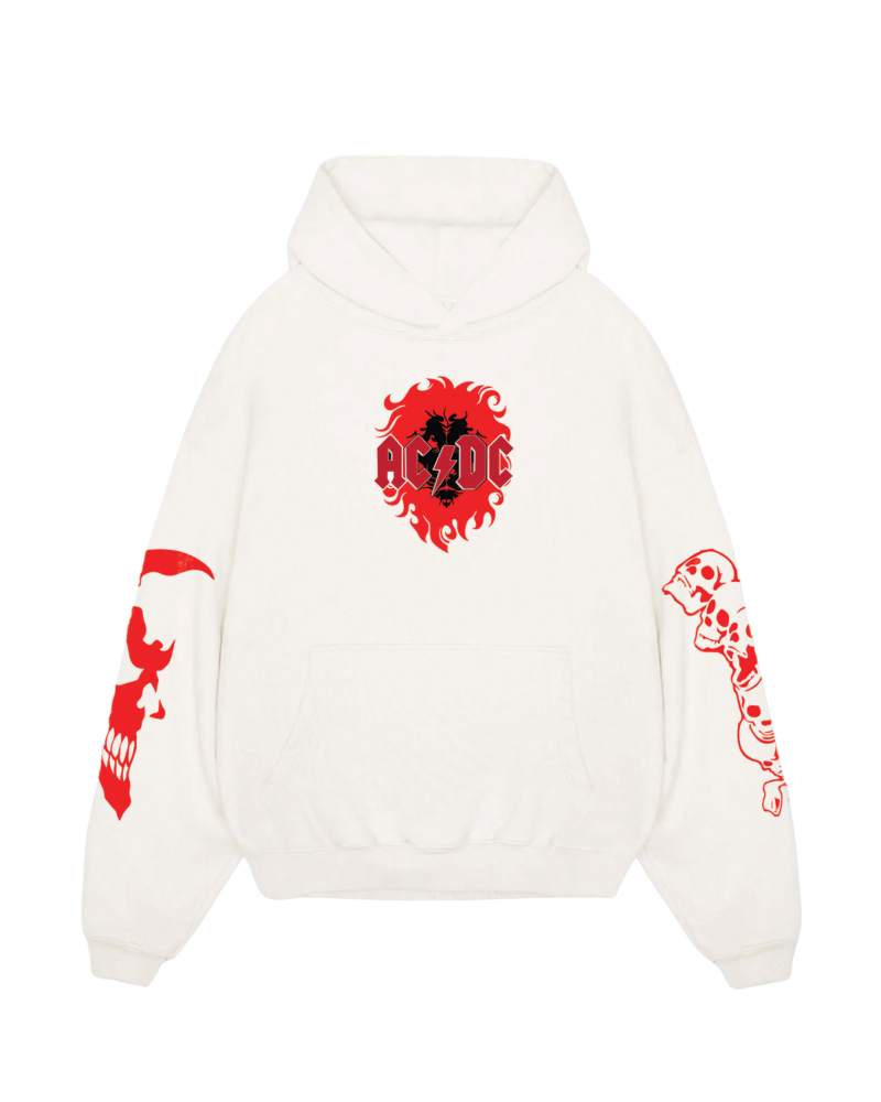 ACDC Designed Oversized Hoodie