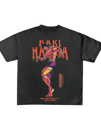 Baki Hanma Designed Oversized Tee