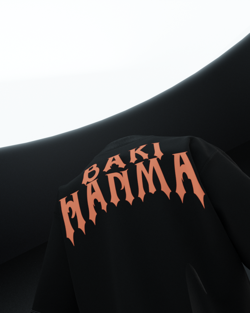 Baki Hanma Designed Oversized Tee