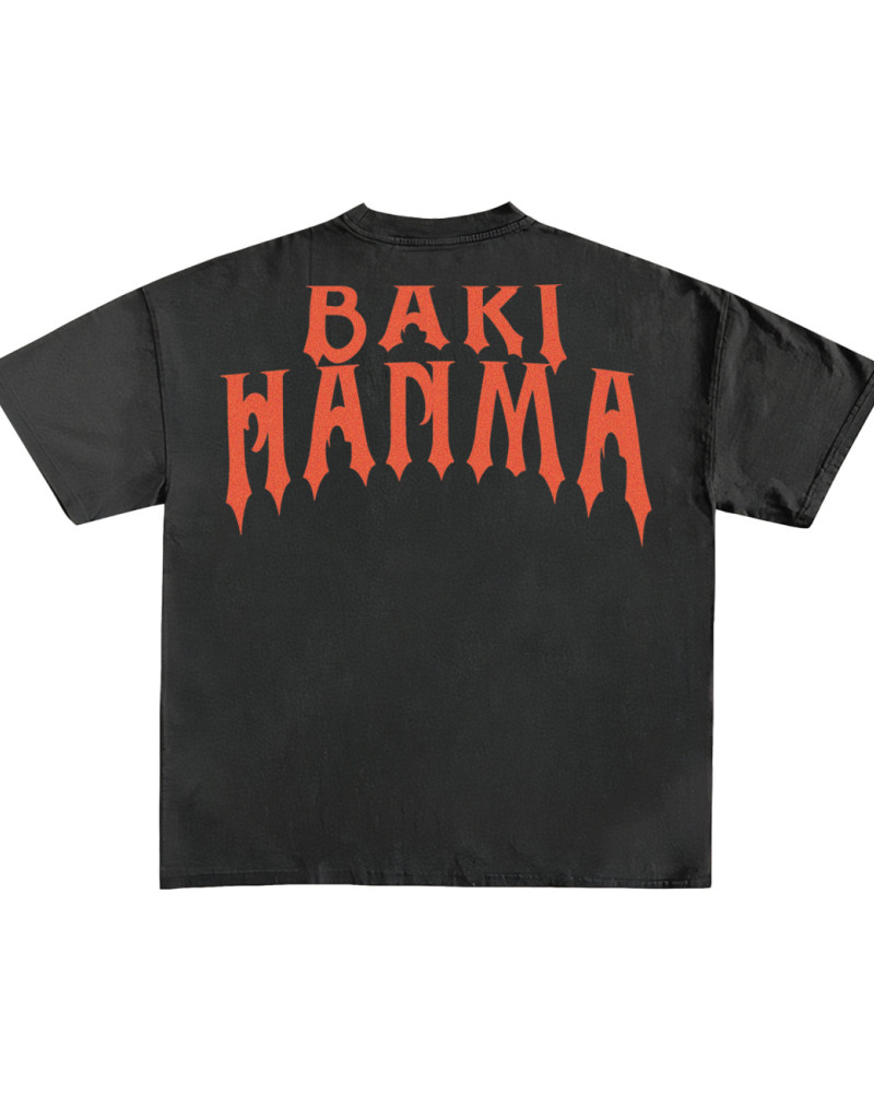 Baki Hanma Designed Oversized Tee
