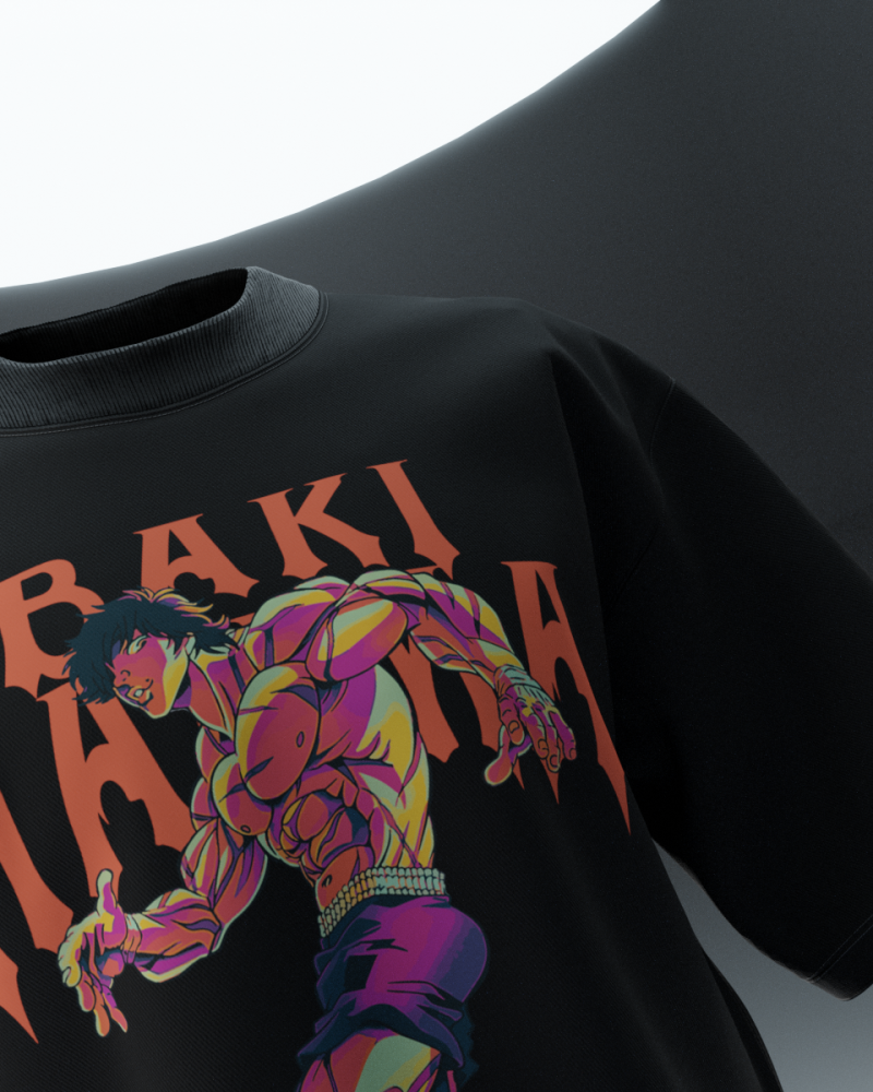 Baki Hanma Designed Oversized Tee
