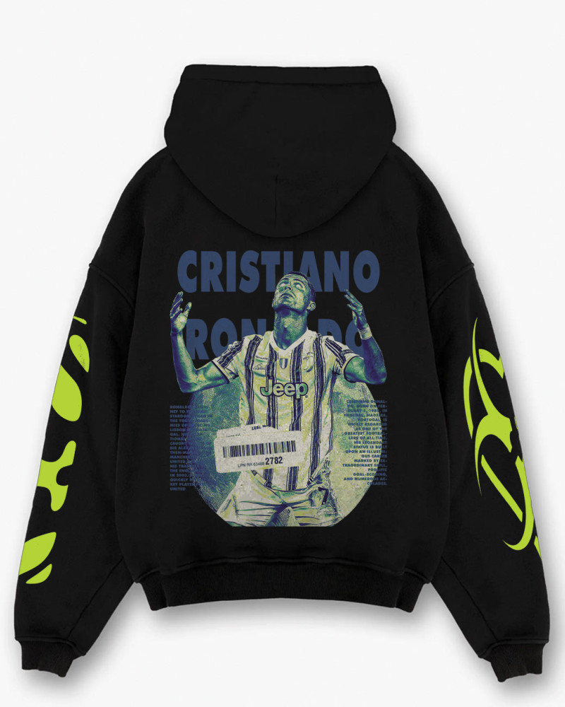 CR7 Designed Oversized Hoodie
