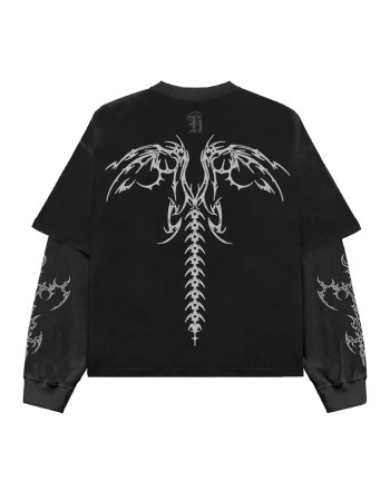 Cursed Citadel LS Oversized  Tee