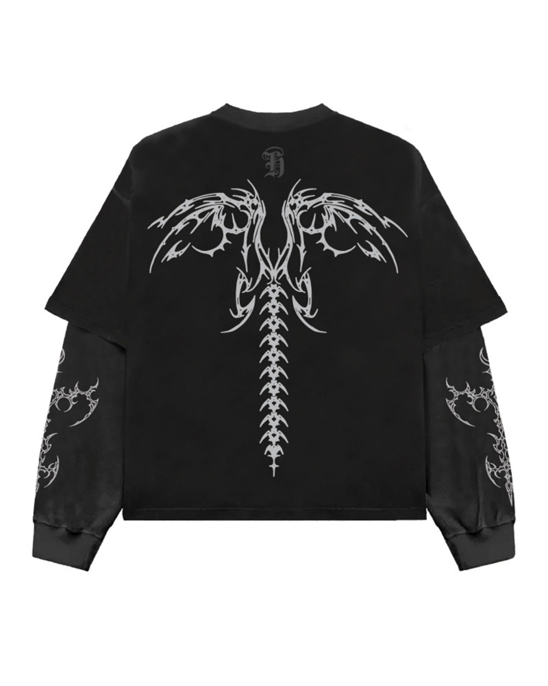 Cursed Citadel LS Oversized  Tee