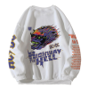 Highway To Hell Designed Oversized Sweatshirt