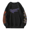 Highway To Hell Designed Oversized Sweatshirt