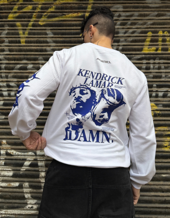 Kendrick Lamar Designed Oversized Sweatshirt