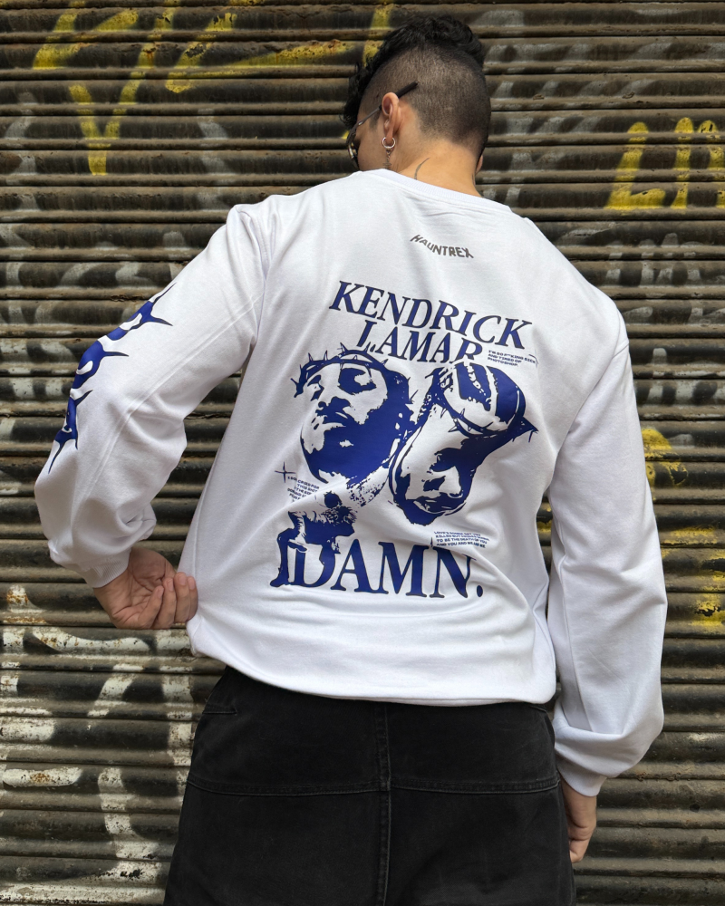 Kendrick Lamar Designed Oversized Sweatshirt