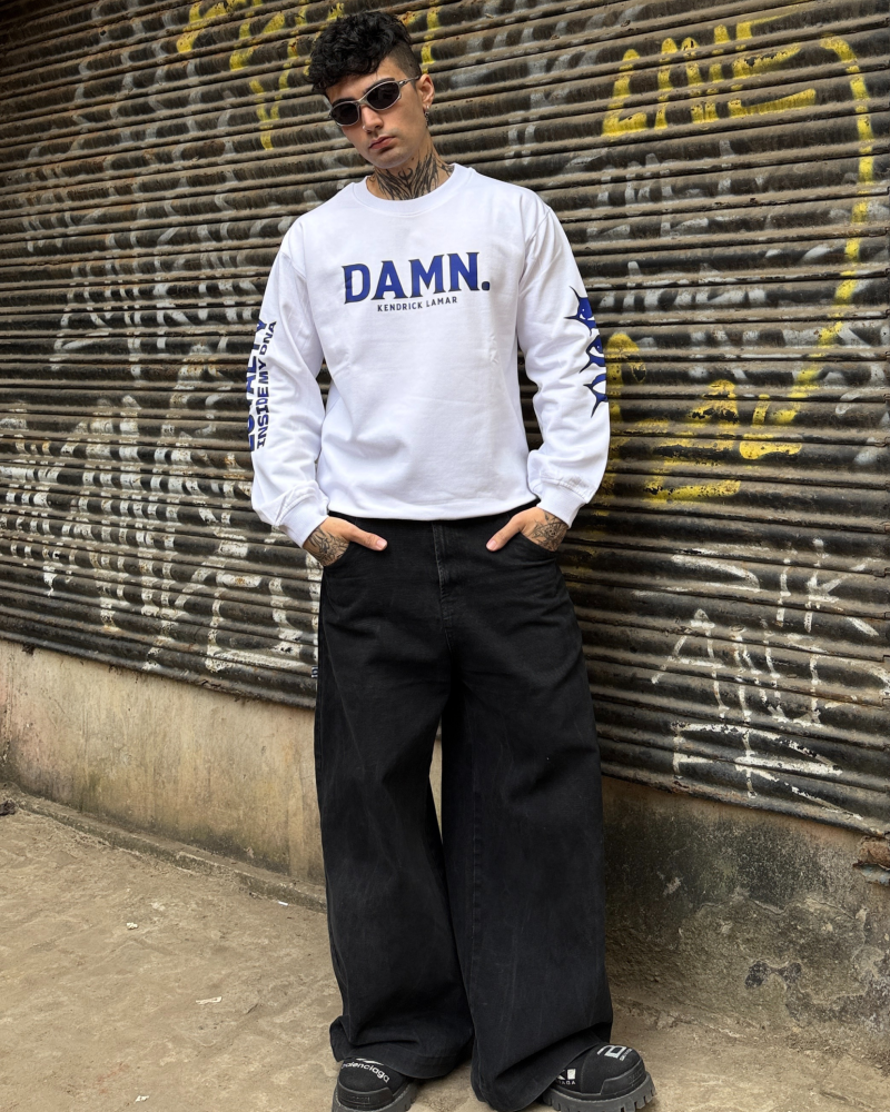 Kendrick Lamar Designed Oversized Sweatshirt