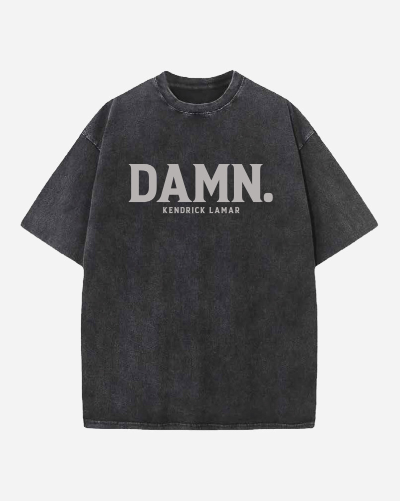 Kendrick Lamar Designed Vintage Oversized T-shirt