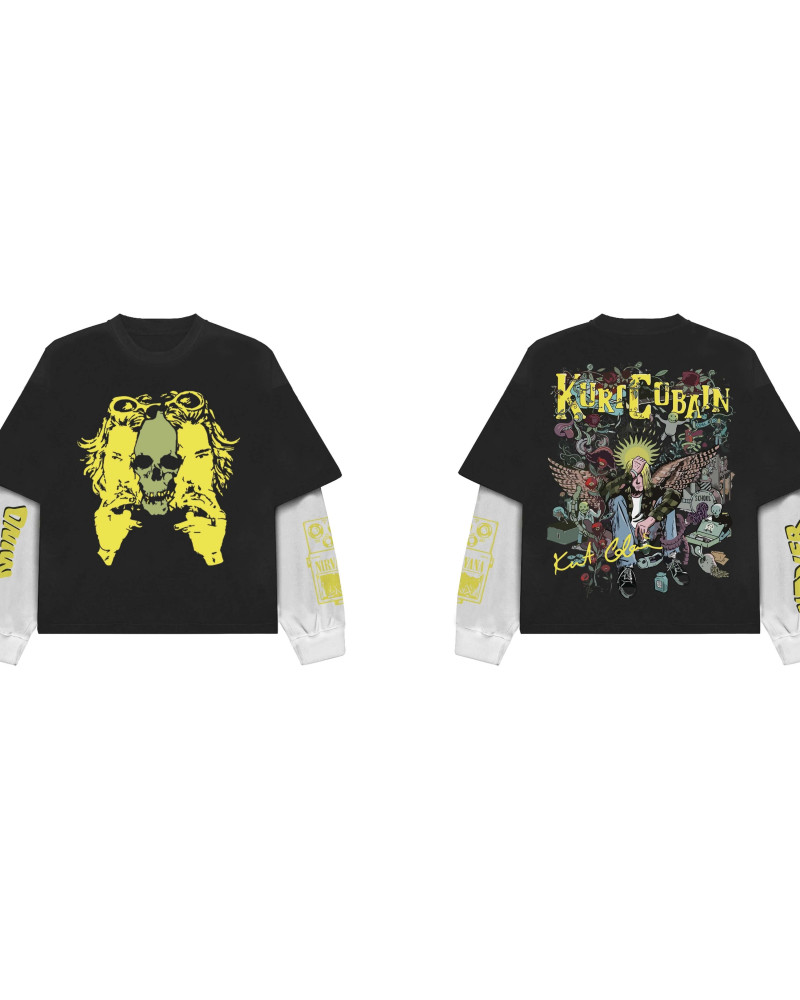 Kurt Cobain LS Oversized Tee