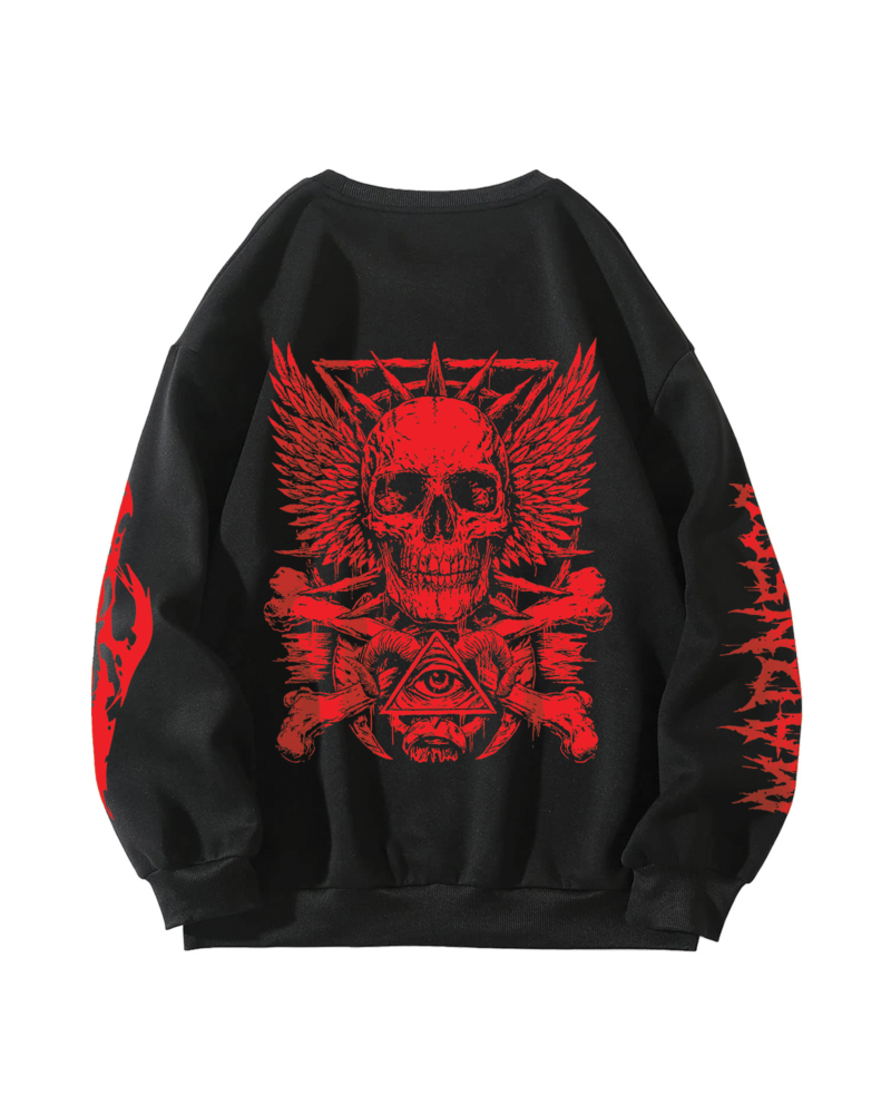 Madness Designed Oversized Sweatshirt