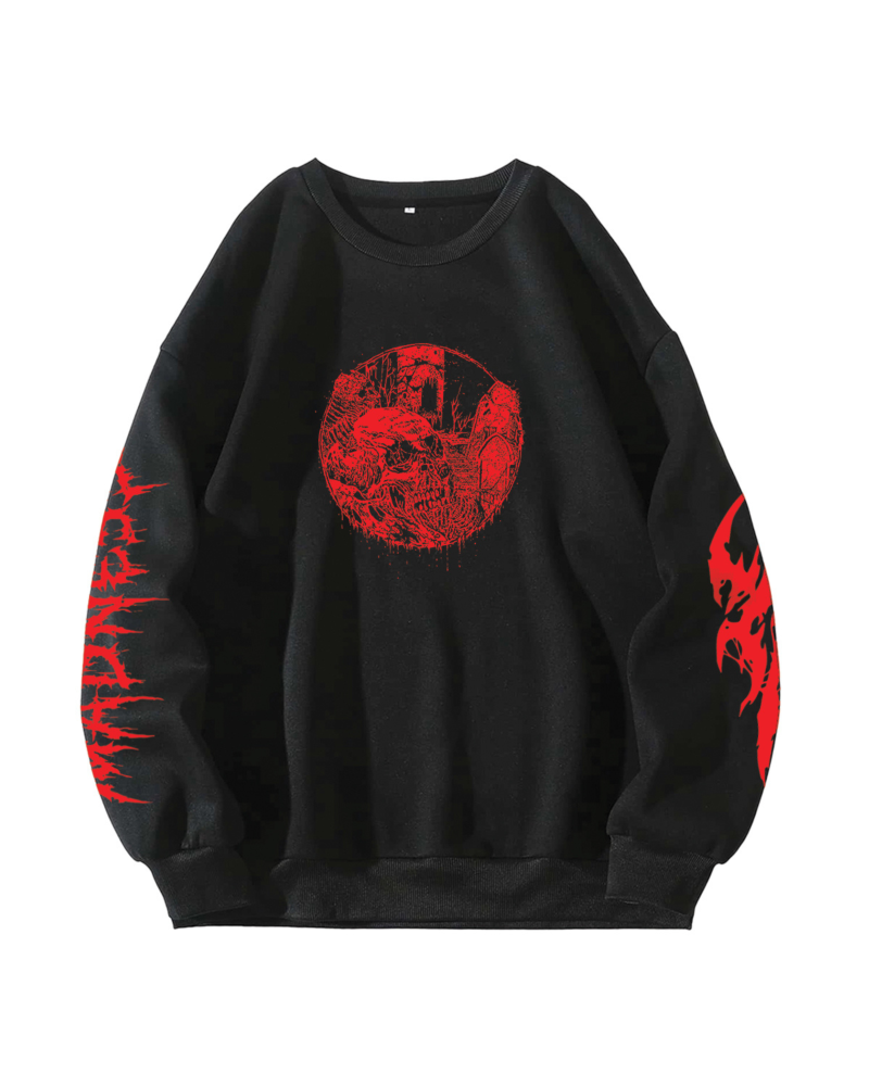 Madness Designed Oversized Sweatshirt