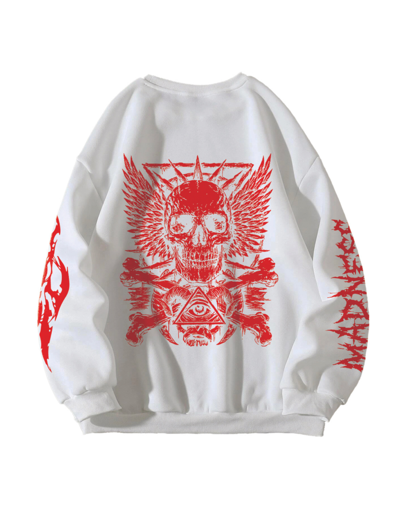 Madness Designed Oversized Sweatshirt