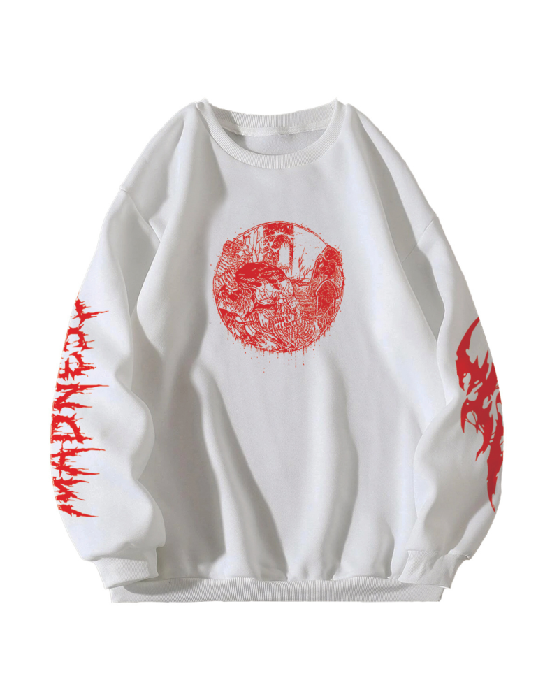 Madness Designed Oversized Sweatshirt