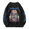 Metallica Designed Oversized Sweatshirt