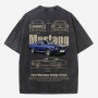 Mustang Designed Vintage Oversized T-shirt